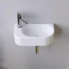 AQUABATOS Hängewaschbecken Keramik Waschtisch Produktbild-Vorschau 2