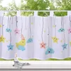 heimtexland ® Kindergardine Wolke Mond Sterne Produktbild-Vorschau 1