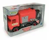 MIDDLE TRUCK smetiarske auto červeno-čierne vo vitríne Náhľad obrázku produktu 1