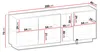 MIRJAN24 Sideboard Mirtu K200, Stilvoll Wohnzimmer, Produktbild-Vorschau 8
