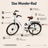 oToMUNICH 1-GANG, Base Spotless White 28 Zoll Fahrrad Produktbild-Vorschau 2