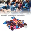 100 médiators pour guitare, colorés, en celluloïd, pour Voir les images du produit 2