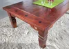 MASSIVMOEBEL24 | Table basse 110x60 Acacia laqué Nougat Voir les images du produit 4