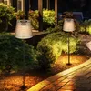 4er Set LED Solarlampe, Erdspieß, Kunststoff rauch, H 60 cm Produktbild-Vorschau 2