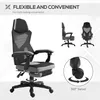 Vinsetto Chaise de bureau fauteuil gaming hauteur réglable Voir les images du produit 6