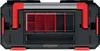 A top-down view of a black and red toolbox with internal compartments. Anteprima dell’immagine prodotto