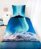 Polarlichter Bettwäsche Set 2tlg. 135x200 cm 100% Produktbild-Vorschau 2