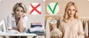 Split image showing two scenarios: one with a person looking bored with a pile of ironed clothes and an iron, and another with a person happily using a garment steamer on clothes hanging on a rack. Produktbild-Vorschau