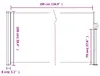 vidaXL Boční výsuvná markýza Taupe 100x500 cm Náhled obrázku produktu 8