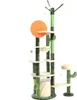 Fudajo Kratzbaum im Kaktusdesign Grün/Beige 172 cm, Produktbild-Vorschau 3