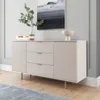 Cassettiera ampia STELLA - cashmere / oro Anteprima dell’immagine prodotto 1