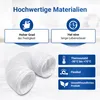 Abluftschlauch 150mm 1m 150eR PVC Schlauch flexibel für Produktbild-Vorschau 4