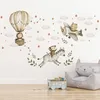 Adesivi murali Muralo per bambini stelle nuvole foglie Anteprima dell’immagine prodotto 3