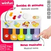 Winfun Spielzeug-klavier Mit Tieren Lichtern Und Sound Für Produktbild-Vorschau 9