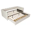 Letto imbottito Flieks 90x190 cm con letto estraibile, Anteprima dell’immagine prodotto 11