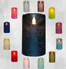 Anna's Collection Stumpfe Kerze - LED - metallisch blau - Produktbild-Vorschau 5