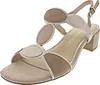 MARCO TOZZI Damen Sandale Textil Sandalette Metallic Produktbild-Vorschau 20