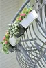 NABBI Jardinière de balcon en plastique DRL600PW 59 cm - Voir les images du produit 7