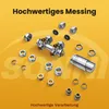 SONNI Multiblock Set für Heizkörper – Anschlussarmatur Produktbild-Vorschau 5