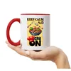 Keep Calm and Grill On BBQ Grillen lustiges Grill Humor Produktbild-Vorschau 4