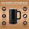 Brabantia montalatte elettrico, schiuma calda e fredda, 4 Anteprima dell’immagine prodotto 2