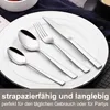 Besteck Set 60 teilig Edelstahl für 12 Personen Essbesteck Produktbild-Vorschau 3