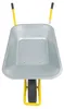 HBH® Schubkarre 85 Liter Garten Farbe gelb Profi Produktbild-Vorschau 8