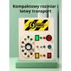 Zabawka sensoryczna Montessori z drewna – Panel Busy Board Podgląd zdjęcia produktu 3