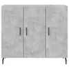 The Living Store Sideboard Betongrau 90x34x80 cm Produktbild-Vorschau 6