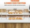 A two-tier acrylic display case filled with baked goods, placed on a counter. Anteprima dell’immagine prodotto