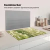 KitchenYeah© Herdabdeckplatte Früher Tau auf den Grashalmen Produktbild-Vorschau 3