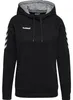 Hummel Hmlgo Felpa Con Cappuccio In Cotone Donna Nero Nero Anteprima dell’immagine prodotto 6