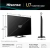 Hisense 50U7Q Fernseher 50 Zoll, 4K Mini LED ULED, Smart TV Produktbild-Vorschau 17