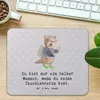 Mr. & Mrs. Panda Mousepad Tauchlehrerin Herz - Grau Pastell Produktbild-Vorschau 2