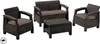 Zahradní set Allibert Corfu Brown Náhled obrázku produktu 10
