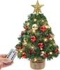 40cm Mini Weihnachtsbaum mit 20 warmweiß LEDs, mit Produktbild-Vorschau 1