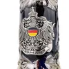 Bierkrug mit Deckel 0,7L – Steinkrug mit Metallmontur & Produktbild-Vorschau 4