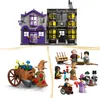 A collage of LEGO Harry Potter sets, including buildings and minifigures. Produktbild-Vorschau