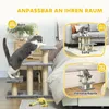 PawHut Hundetreppe 3 Stufen 54 cm Hoch Haustiertreppe für Produktbild-Vorschau 3