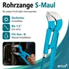 Bituxx® 1,5 Zoll S-Maul Rohrzange Wasserpumpenzange Produktbild-Vorschau 2