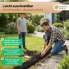 Rasenkante Gießkante Mähkante schwarz aus HDPE Höhe 30 cm Produktbild-Vorschau 5