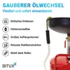 Bituxx Mobiler 80L Ölauffangwagen Ölablassgerät Produktbild-Vorschau 2