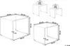 BELIANI Beistelltisch 2er Set Braun Transparent Produktbild-Vorschau 3