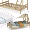 Patrová postel Vitalispa Everest Přírodní dřevo 120x200 / Náhled obrázku produktu 6