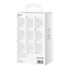 Ladegerät, Baseus, 2xUSB-C + USB, 65 W, weiß Produktbild-Vorschau 1