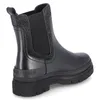 A single black Chelsea boot shown from a side-back angle against a white background. Anteprima dell’immagine prodotto