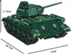 800 kusů stavebních bloků, Mould King 20015 Technic tank Náhled obrázku produktu 5