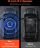 Comparison of car interior sound systems before and after installing a hi-fi speaker. Anteprima dell’immagine prodotto
