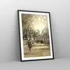 Gerahmtes Poster - Schwarzer Rahmen - Park Spaziergang Baum Produktbild-Vorschau 8