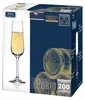 Glas Champagnergläser Sektgläser Champagnergläser 200 ml 6 Produktbild-Vorschau 1